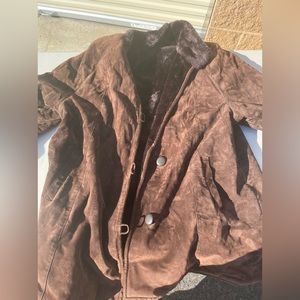 DIMENSION NEW YORK MENS LEATHER WINTER JACKET XL